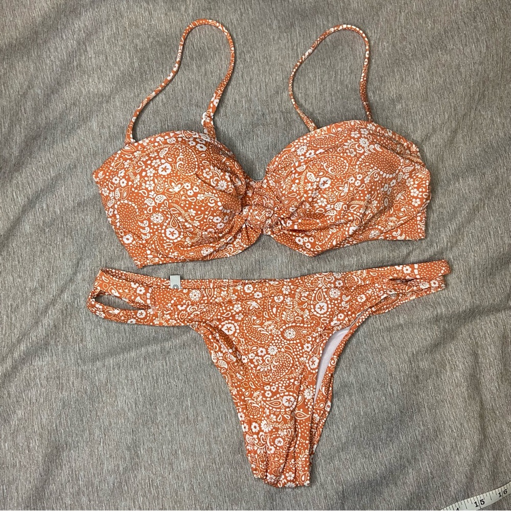 Rhythm x Free People NWT 2 Piece Bikini Size S